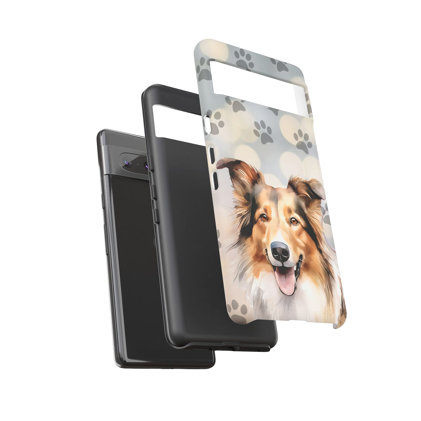 Collie Phone Case by Tough Cases (Apple iPhone, Samsung Galaxy, and Google Pixel)