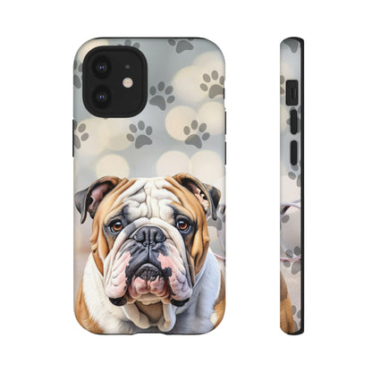 Bull Dog Phone Case by Tough Cases (Apple iPhone, Samsung Galaxy, and Google Pixel)
