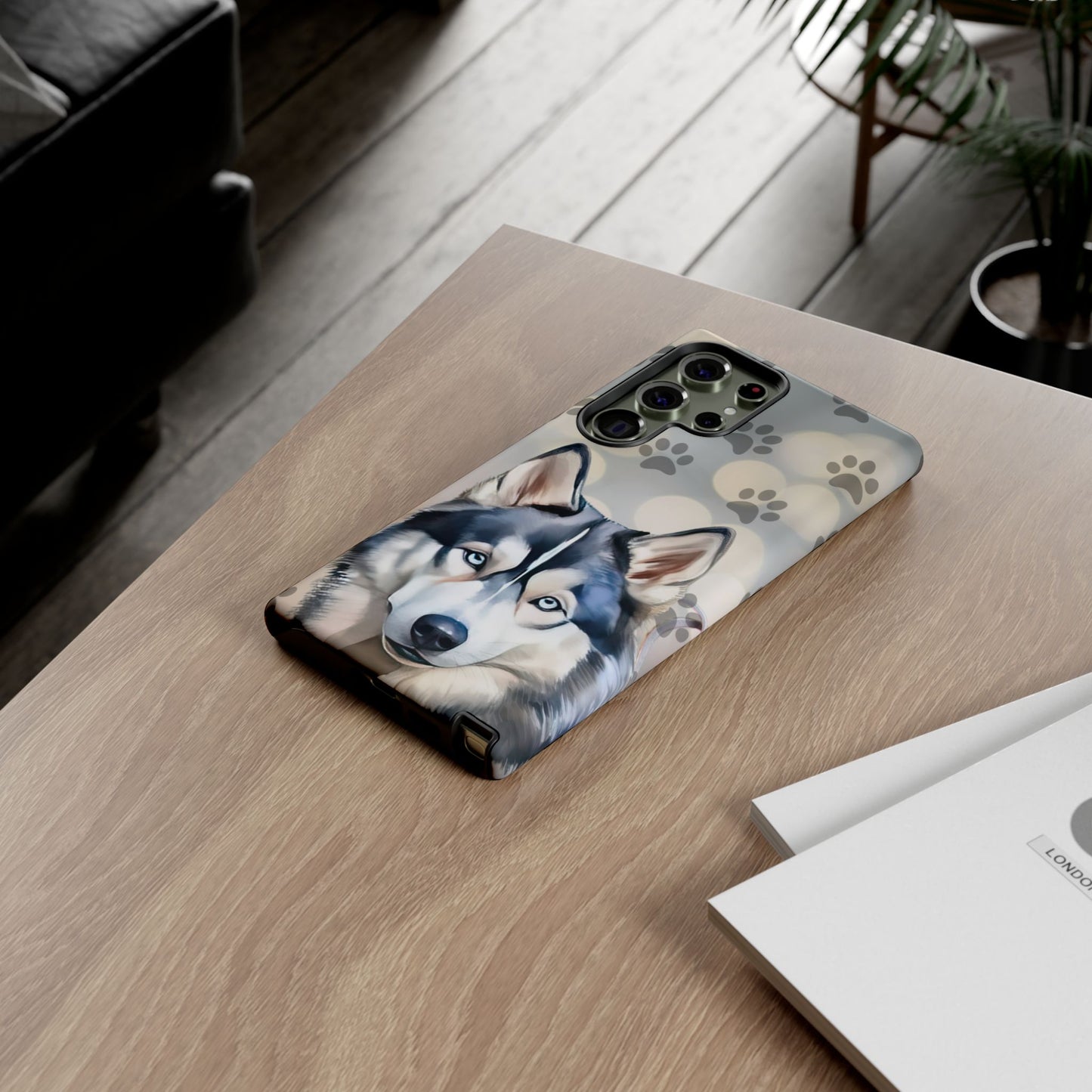 Siberian Husky Phone Cases by Tough Cases (Apple iPhone, Samsung Galaxy, and Google Pixel)