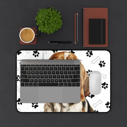 Basset Hound Desk Mat