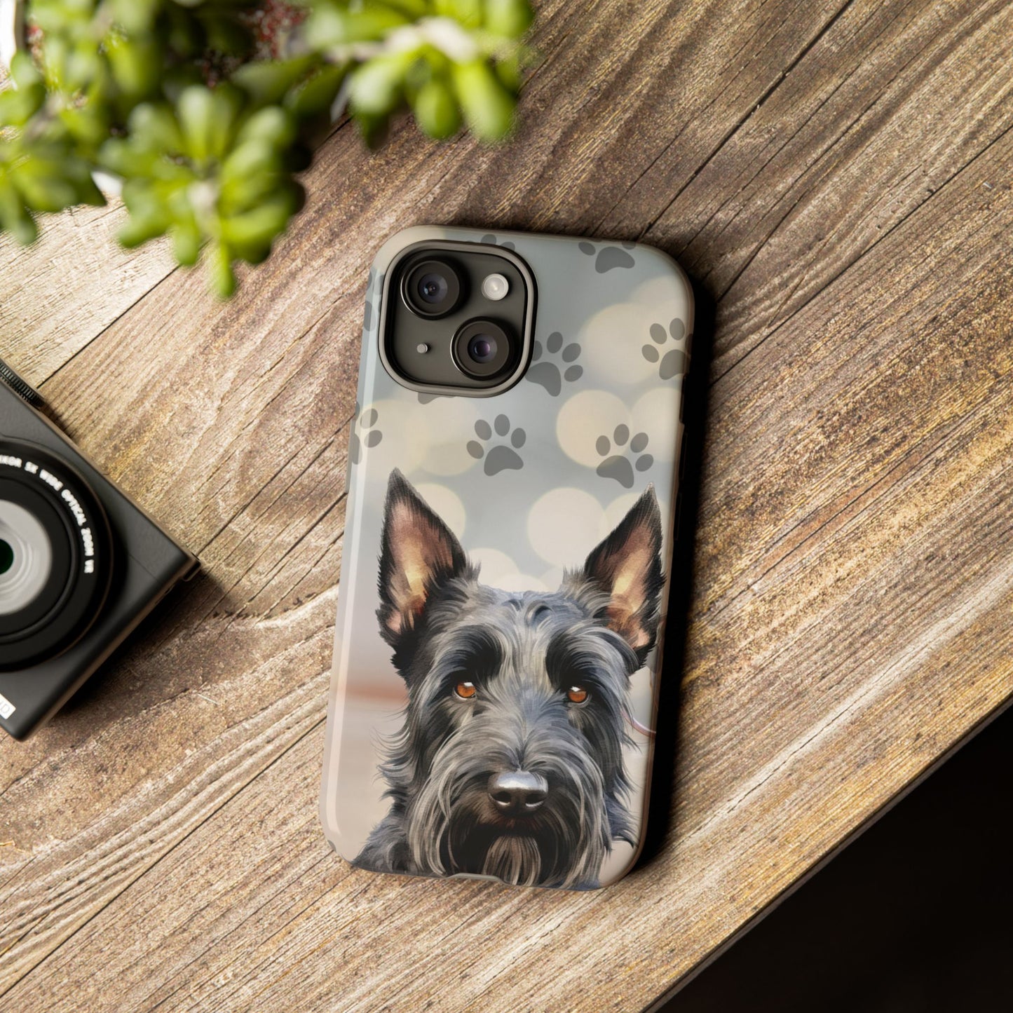 Scottish Terrier by Tough Cases (Apple iPhone, Samsung Galaxy, and Google Pixel)