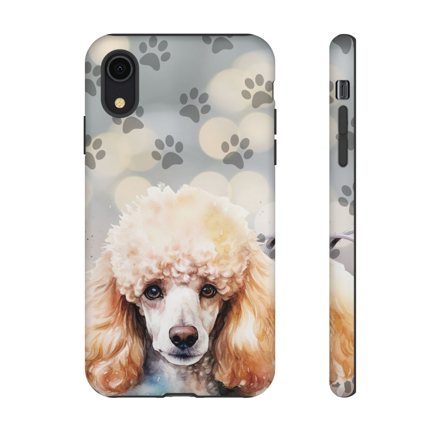 Poodle Phone Case by Tough Cases (Apple iPhone, Samsung Galaxy, and Google Pixel )