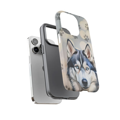 Siberian Husky Phone Cases by Tough Cases (Apple iPhone, Samsung Galaxy, and Google Pixel)