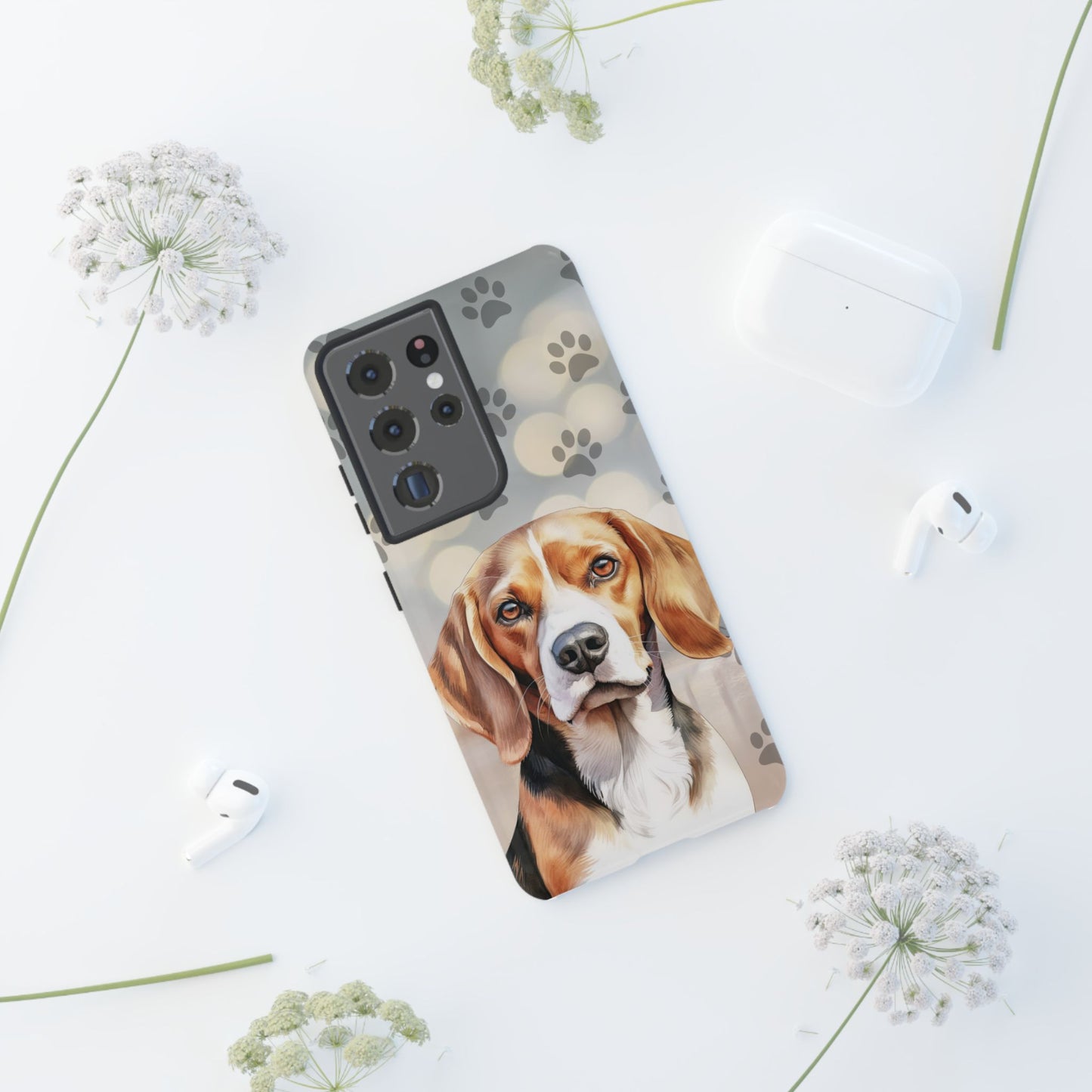 Beagle Phone Case by Tough Cases (Apple iPhone, Samsung Galaxy, and Google Pixel) Beagle