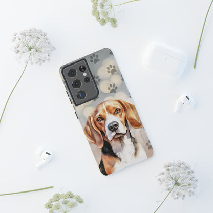 Beagle Phone Case by Tough Cases (Apple iPhone, Samsung Galaxy, and Google Pixel) Beagle