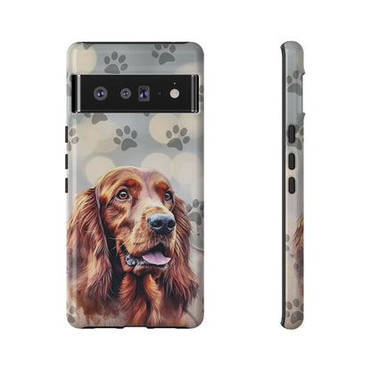Irish Setter Phone Case by Tough Cases (Apple iPhone, Samsung Galaxy, and Google Pixel)