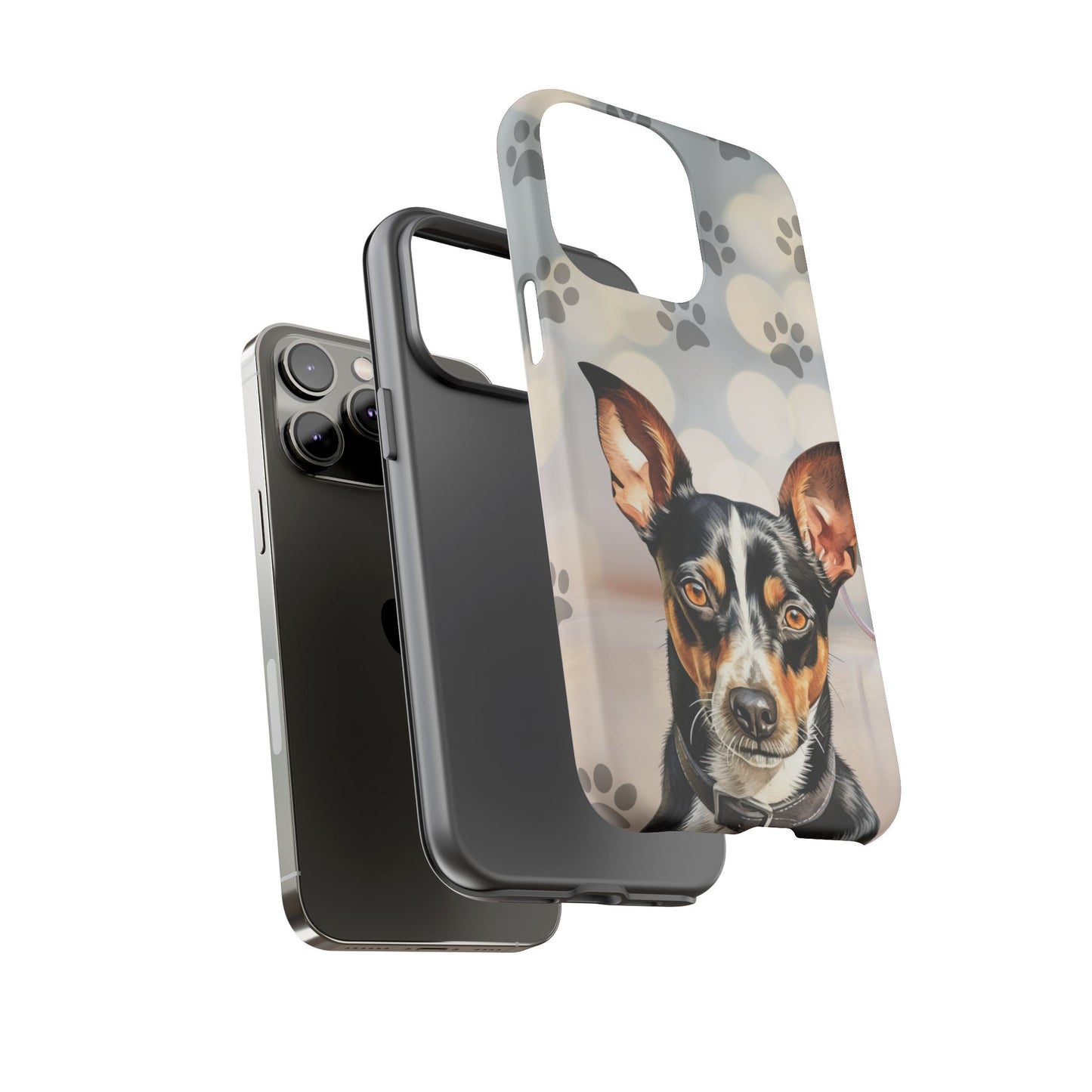 Rat Terrier by Tough Cases a (Apple iPhone, Samsung Galaxy, and Google Pixel)