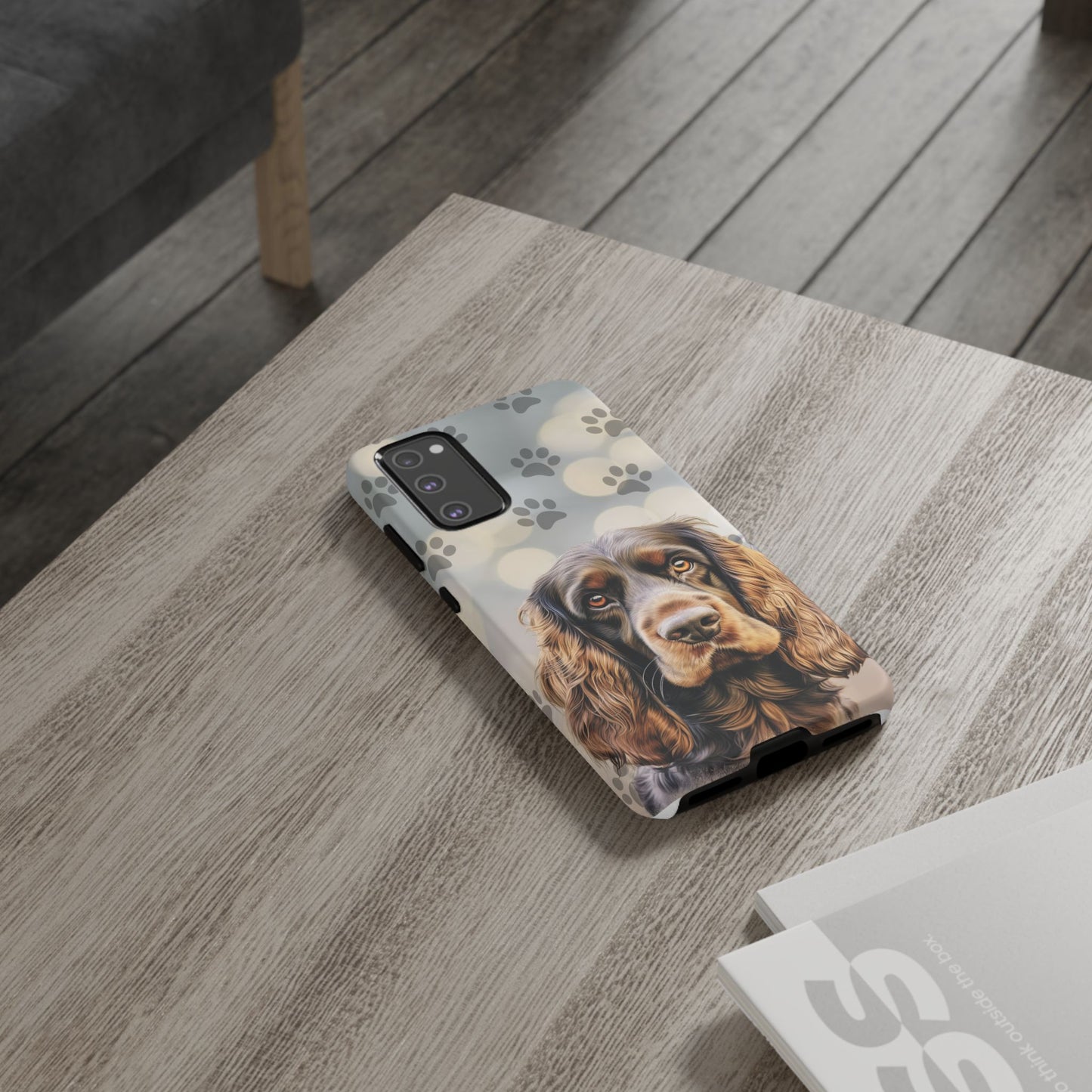 English Cocker Spaniel Phone Case by Tough Cases (Apple iPhone, Samsung Galaxy, and Google Pixel)