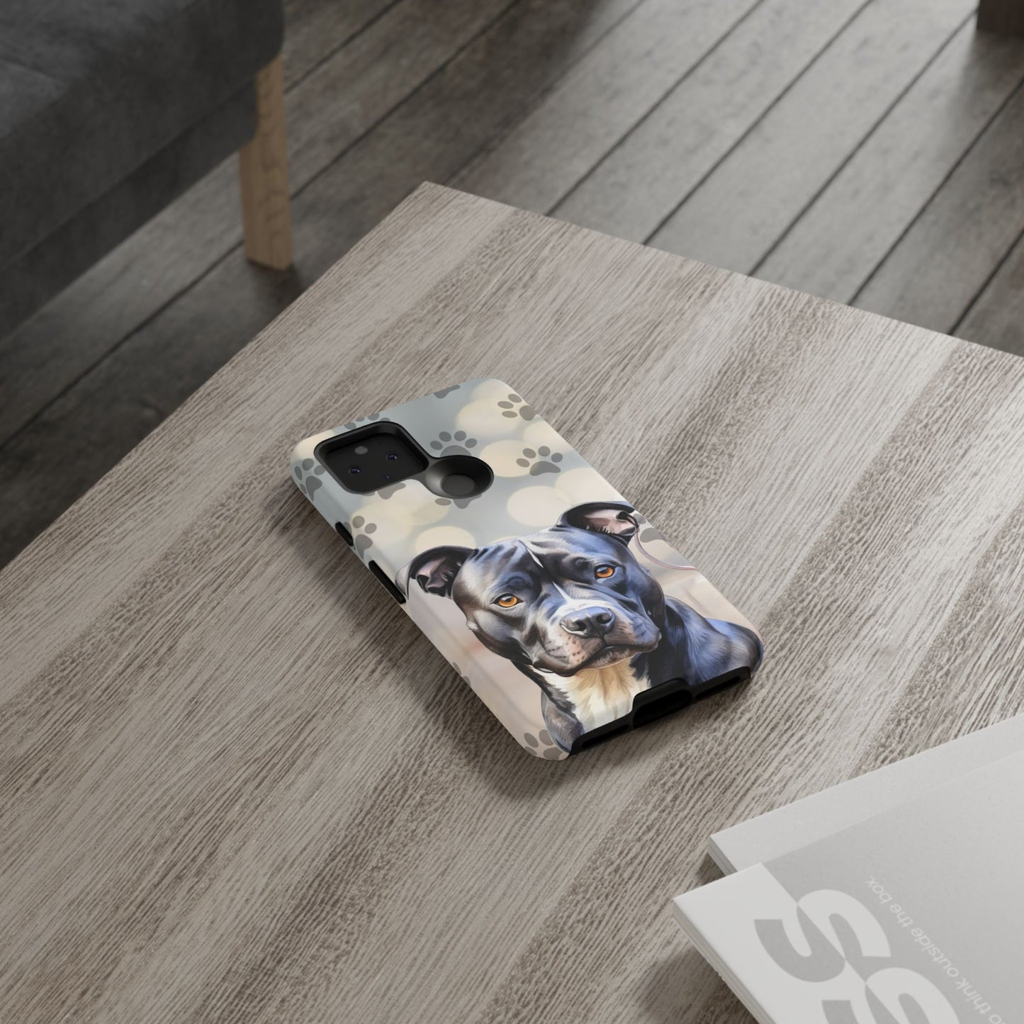 Staffordshire Bull Terrier by Tough Cases (Apple iPhone, Samsung Galaxy, and Google Pixel)