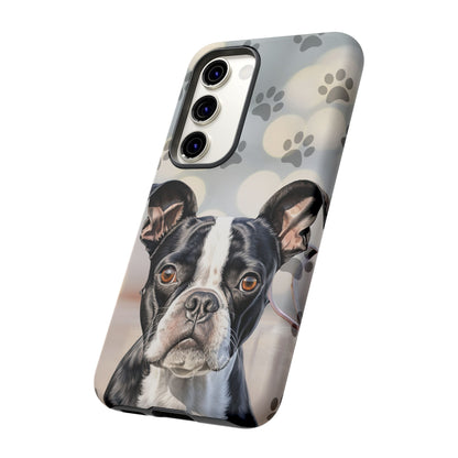 Boston Terrier Phone Case by Tough Cases (Apple iphone, Samsung galaxy, Google Pixel) Boston Terrier