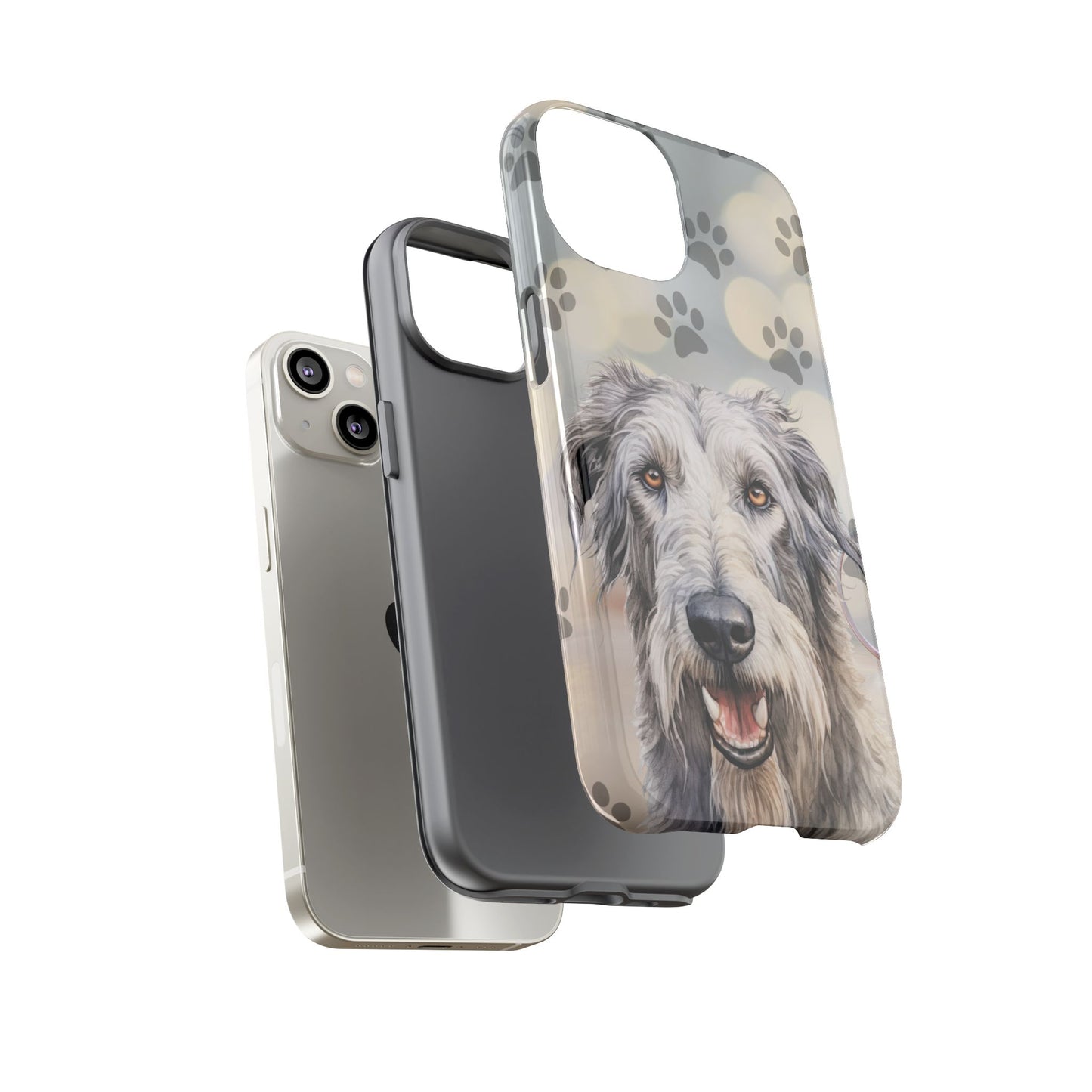 Irish Wolfhound Phone Case by Tough Cases (Apple iPhone, Samsung Galaxy, and Google Pixel)
