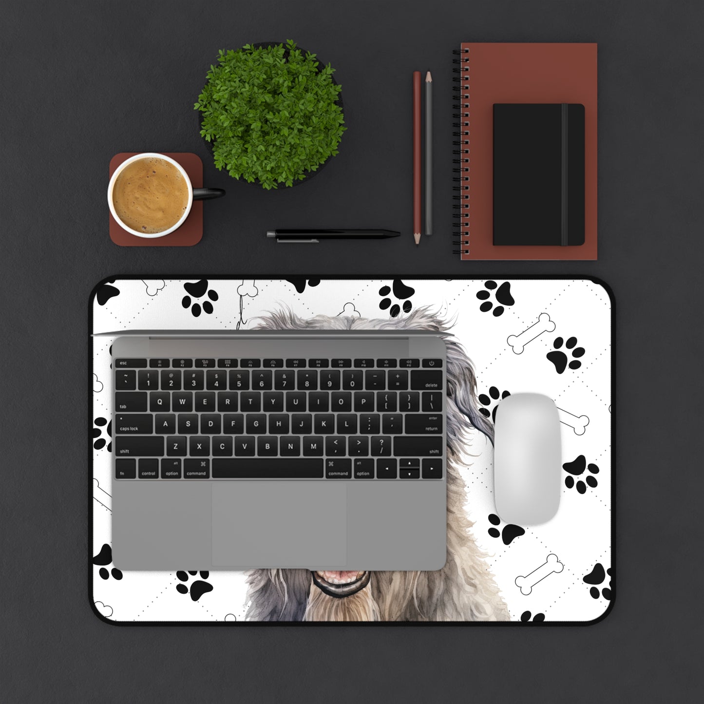 Irish Wolfhound Desk Mat