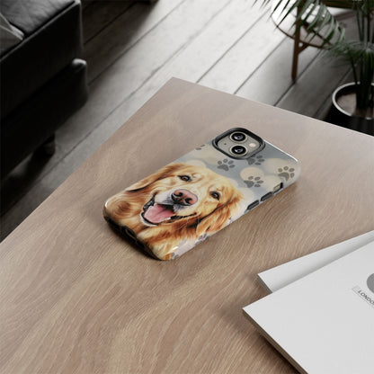 Golden Retriever Phone Case by Tough Cases (Apple iPhone, Samsung Galaxy, and Google Pixel)