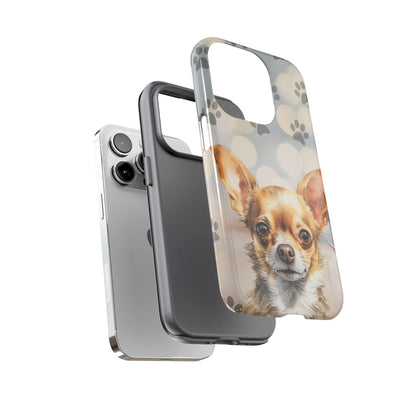 Chihuahua phone case by Tough Cases (Apple iPhone, Samsung Galaxy, and Google Pixel)