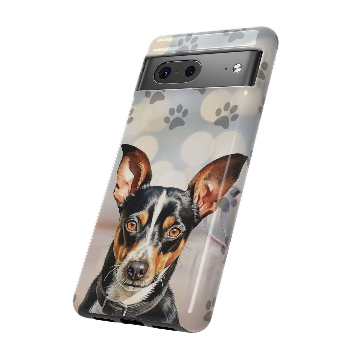 Rat Terrier by Tough Cases a (Apple iPhone, Samsung Galaxy, and Google Pixel)