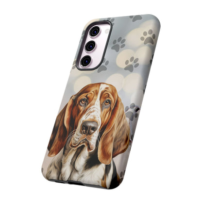 Basset Hound Phone Case by Tough Cases (Apple iPhone, Samsung Galaxy, and Google Pixel)