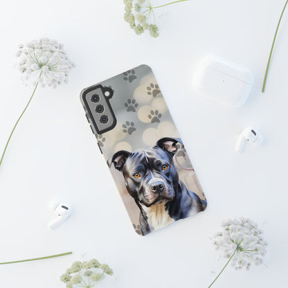 Staffordshire Bull Terrier by Tough Cases (Apple iPhone, Samsung Galaxy, and Google Pixel)