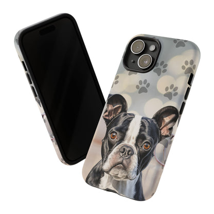 Boston Terrier Phone Case by Tough Cases (Apple iphone, Samsung galaxy, Google Pixel) Boston Terrier
