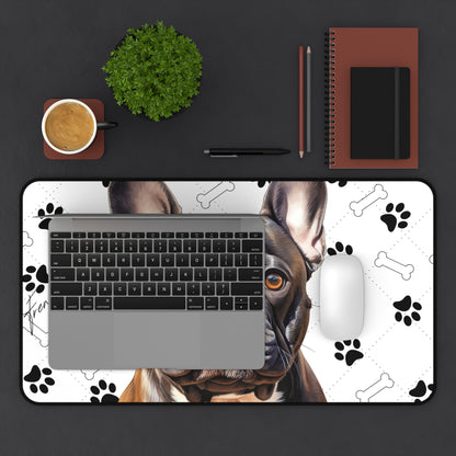 French Bull Dog Desk Mat