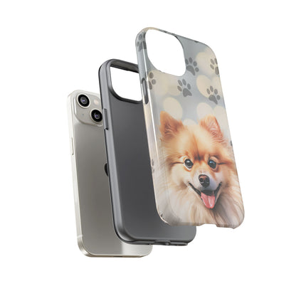 Pomeranian by Tough Cases (Apple iPhone, Samsung Galaxy, and Google Pixel)