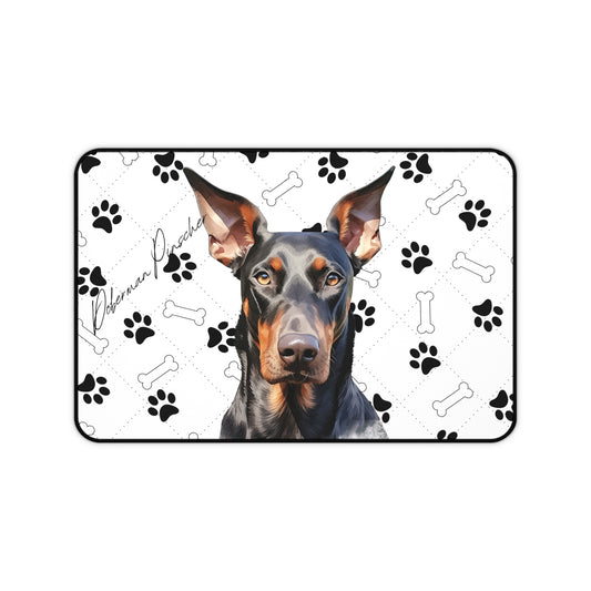 Doberman Pinscher Desk Mat
