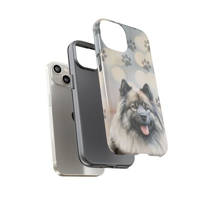 Keeshond Phone Case by Tough Cases ( Apple iPhone, Samsung Galaxy, and Google Pixel)