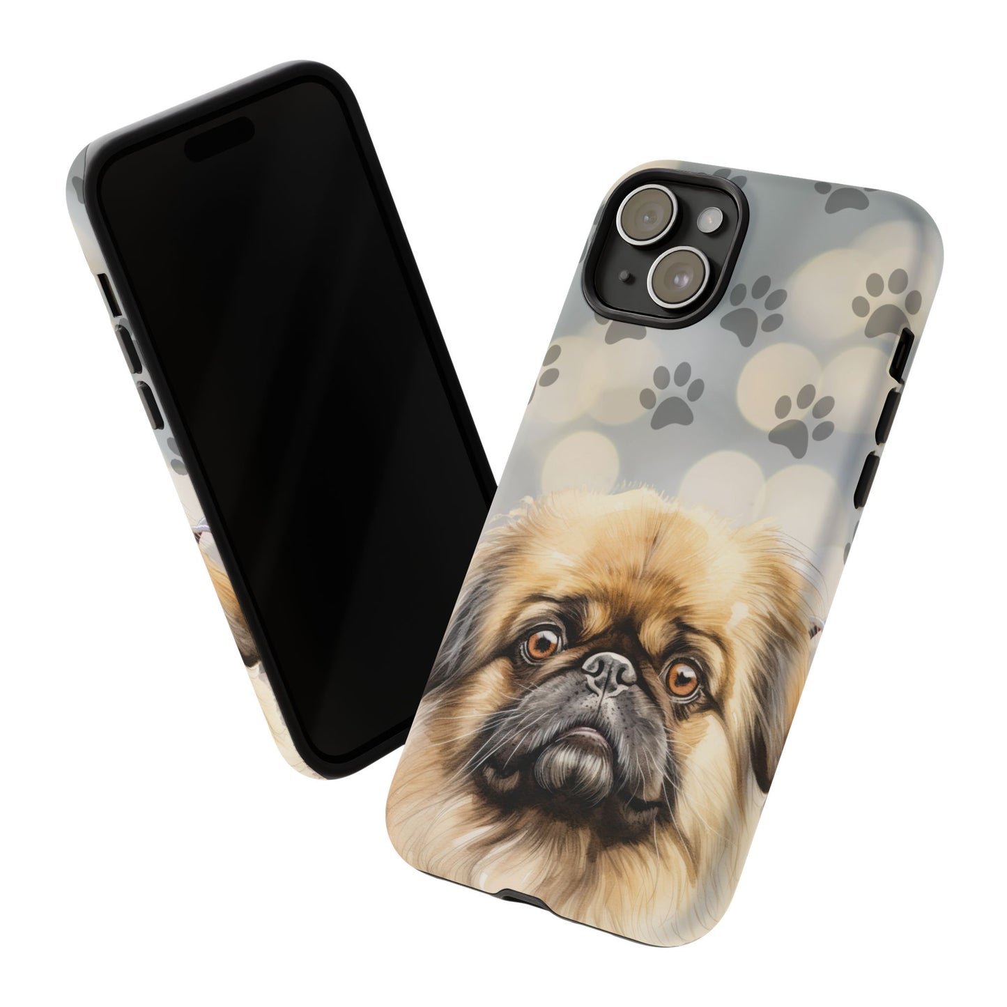 Pekingese by Tough Cases (Apple iPhone, Samsung Galaxy, and Google Pixel devices)