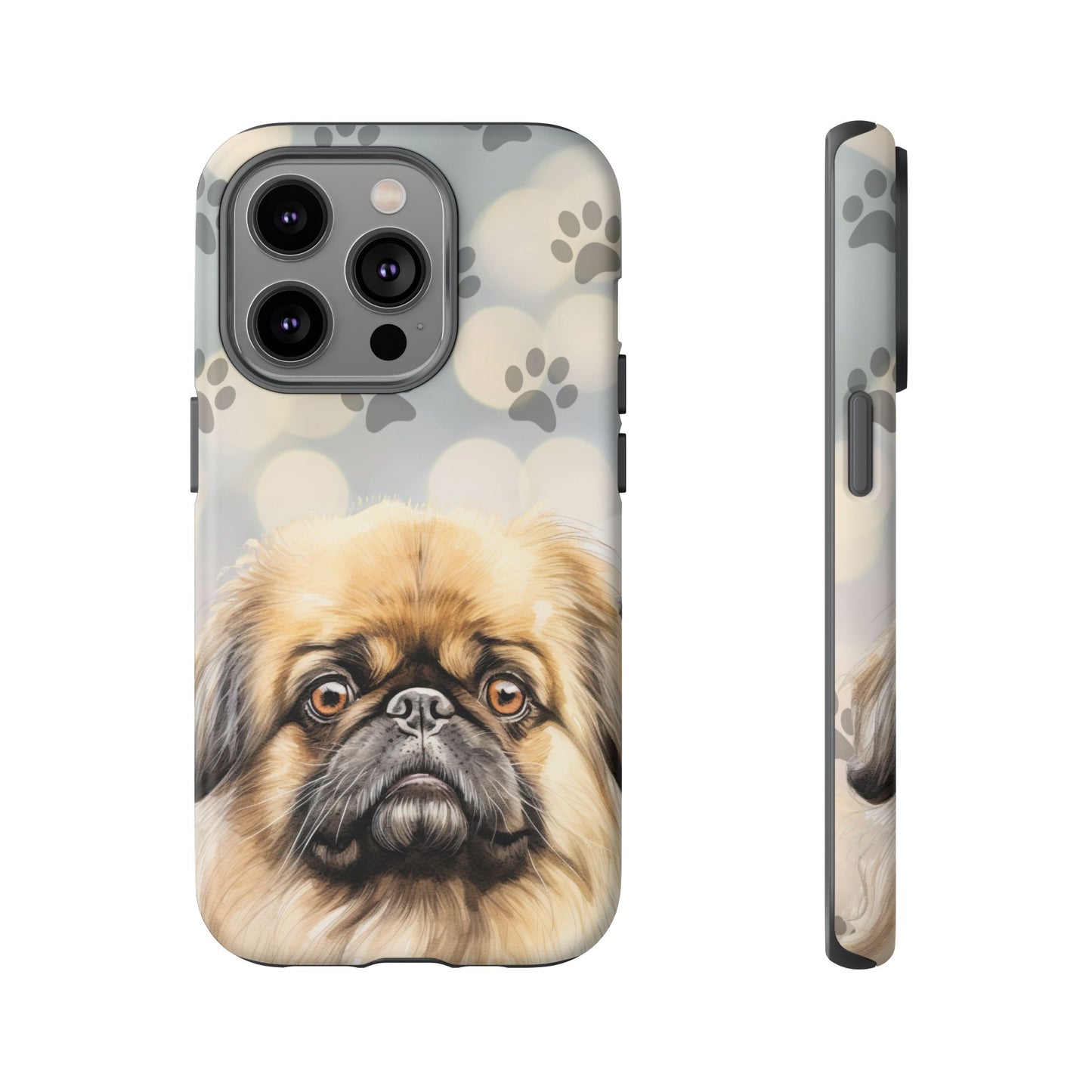 Pekingese by Tough Cases (Apple iPhone, Samsung Galaxy, and Google Pixel devices)