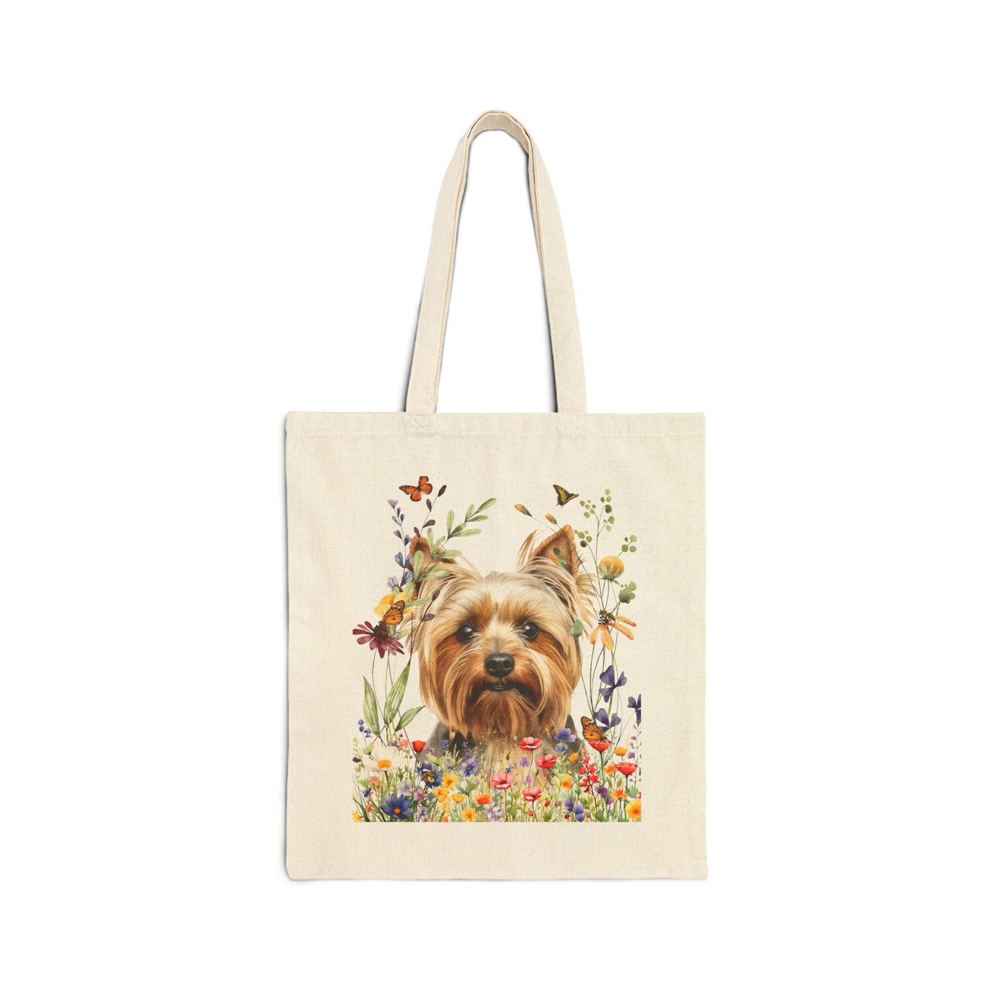 Yorkshire Terrier Canvas Tote