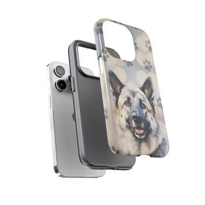 Norwegian Elkhound by Tough Cases (Apple iPhone, Samsung Galaxy, and Google Pixel)