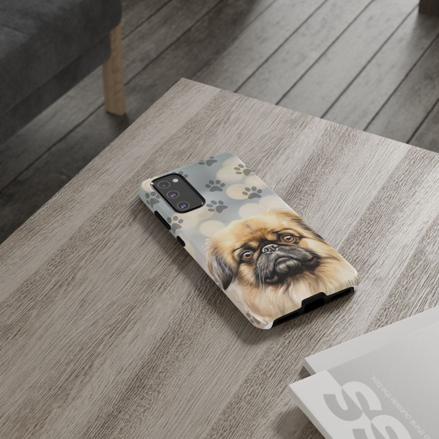 Pekingese by Tough Cases (Apple iPhone, Samsung Galaxy, and Google Pixel devices)