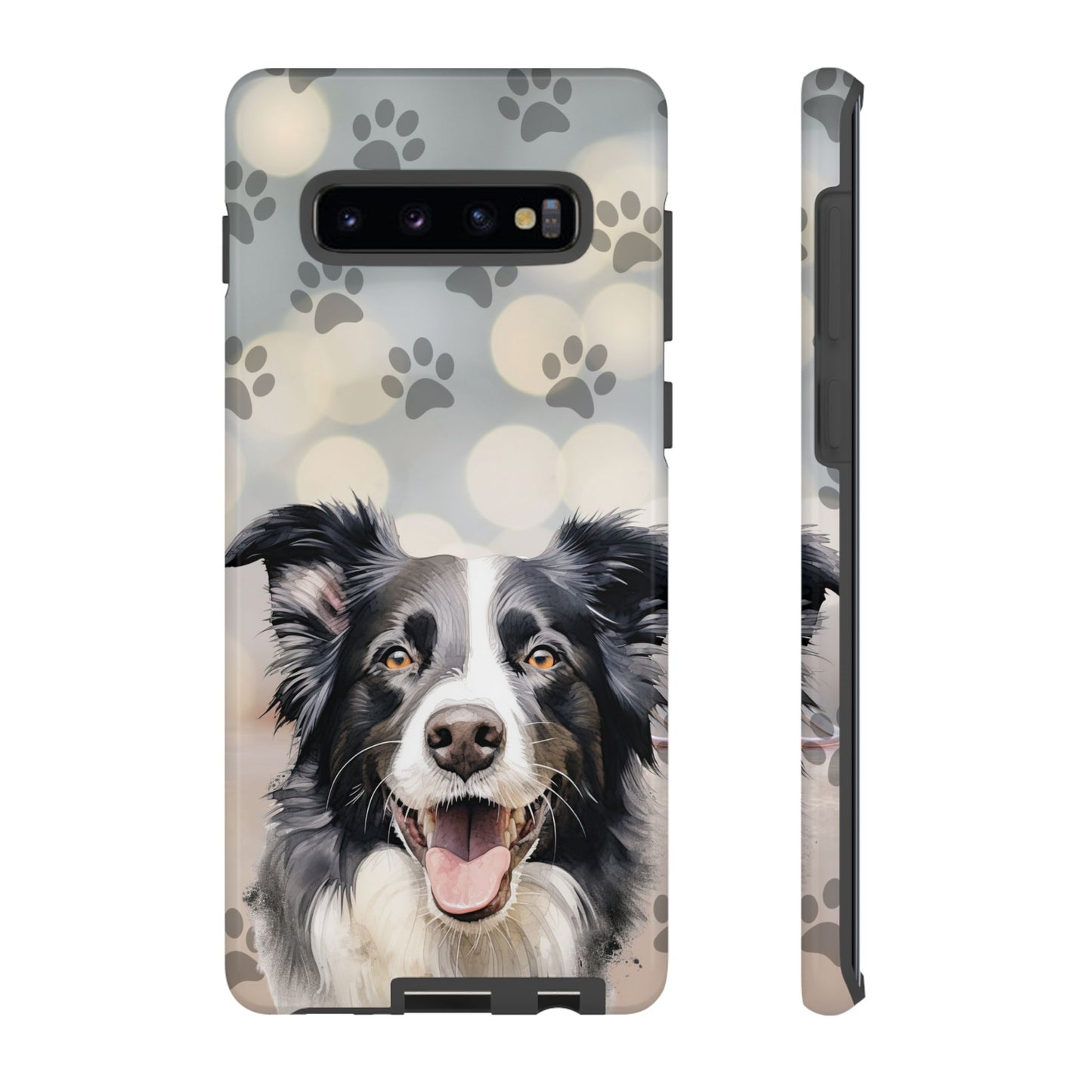Border Collie Phone Case by Tough Cases (Apple iPhone, Samsung Galaxy, and Google Pixel)