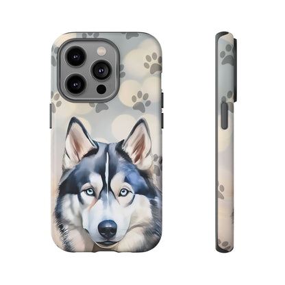 Siberian Husky Phone Cases by Tough Cases (Apple iPhone, Samsung Galaxy, and Google Pixel)