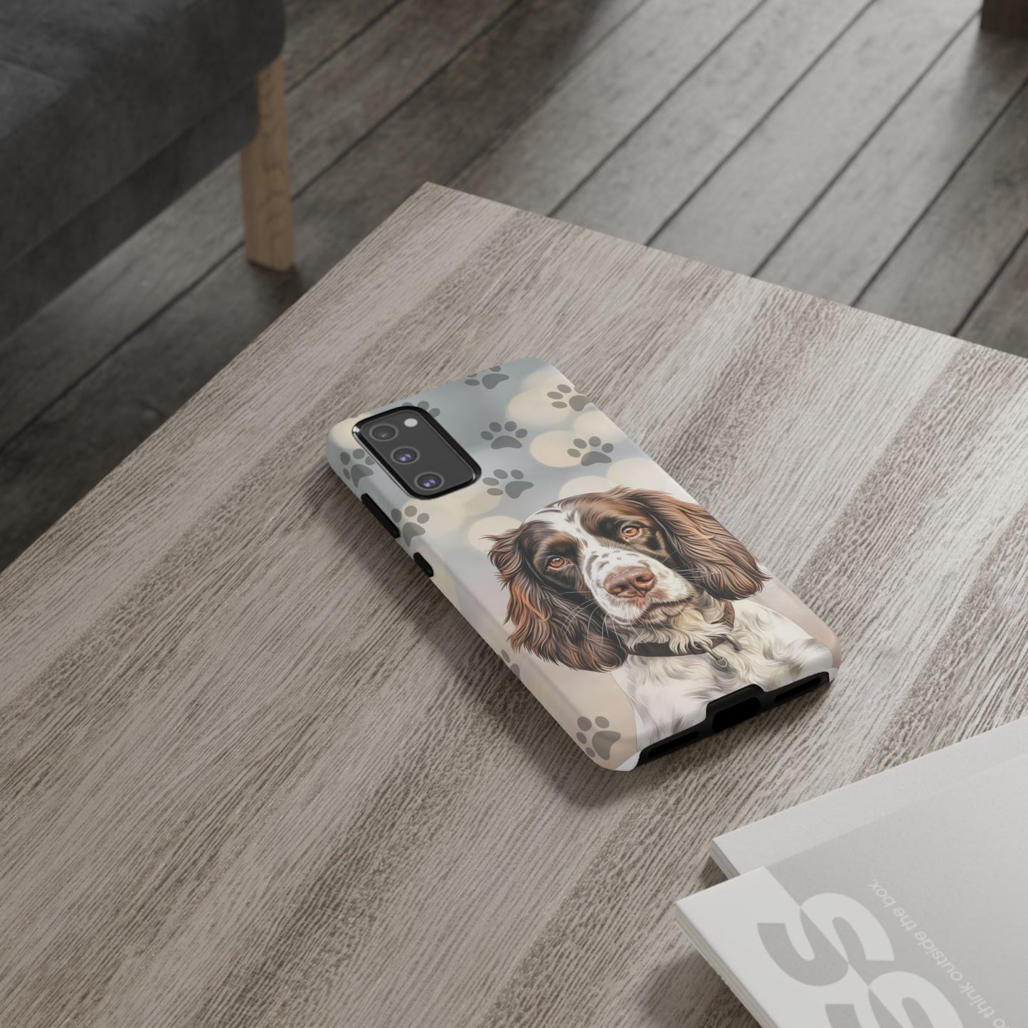 English Springer Spaniel Phone Case by Tough Cases (Apple iPhone, Samsung Galaxy, and Google Pixel)