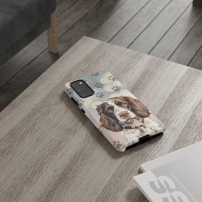 English Springer Spaniel Phone Case by Tough Cases (Apple iPhone, Samsung Galaxy, and Google Pixel)