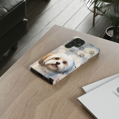 Havanese Phone Case by Tough Cases (Apple iPhone, Samsung Galaxy, and Google Pixel)