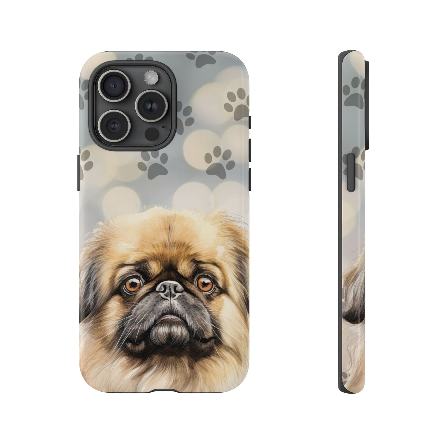 Pekingese by Tough Cases (Apple iPhone, Samsung Galaxy, and Google Pixel devices)