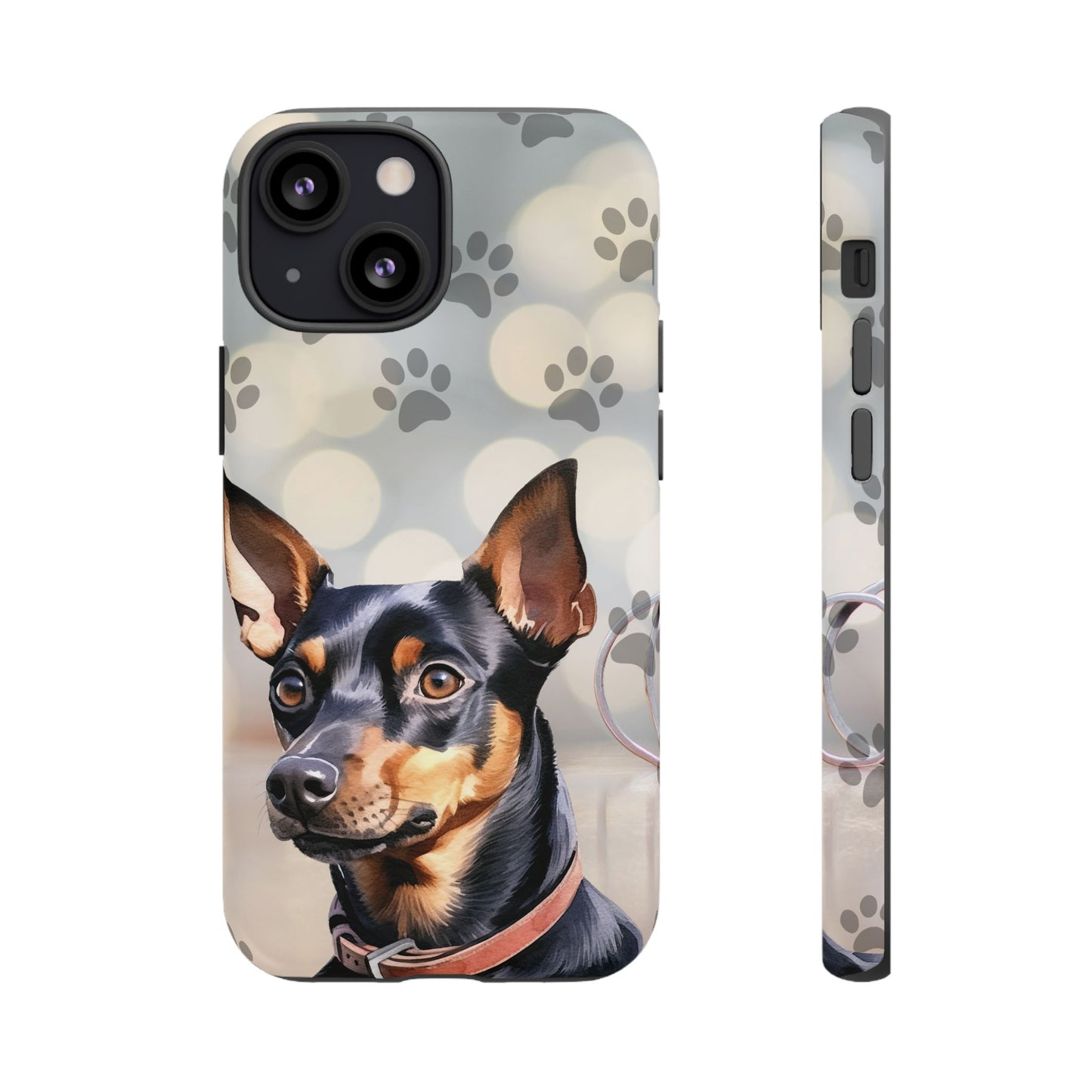 Miniature Pinscher by Tough Cases (Apple iPhone, Samsung Galaxy, and Google Pixel)