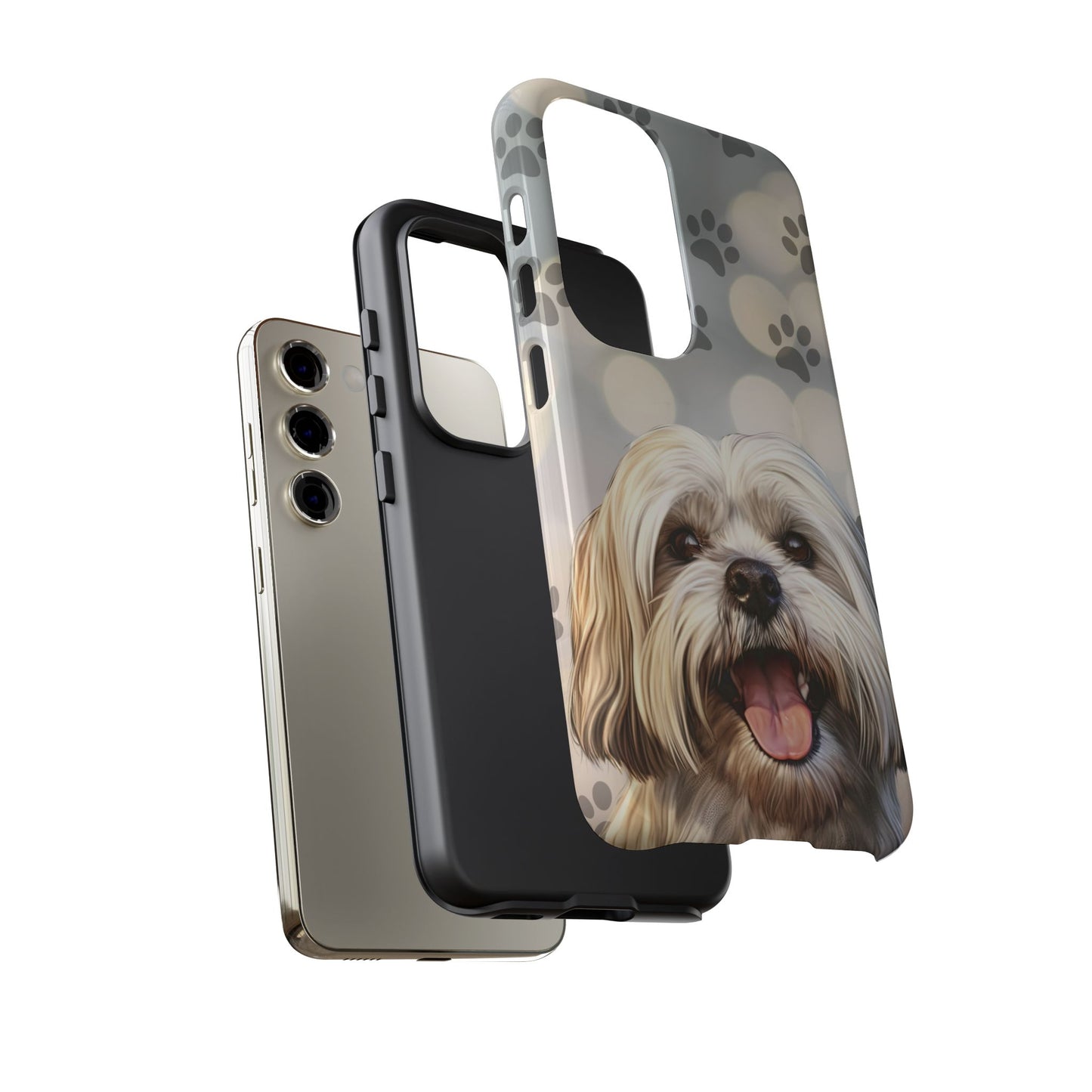 Lhasa Apso Phone Case by Tough Cases (Apple iPhone, Samsung Galaxy, and Google Pixel)
