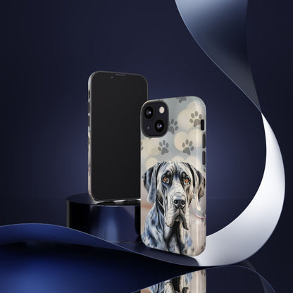 Great Dane Phone Case by Tough Cases (Apple iPhone, Samsung Galaxy, and Google Pixel)
