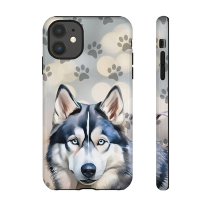 Siberian Husky Phone Cases by Tough Cases (Apple iPhone, Samsung Galaxy, and Google Pixel)