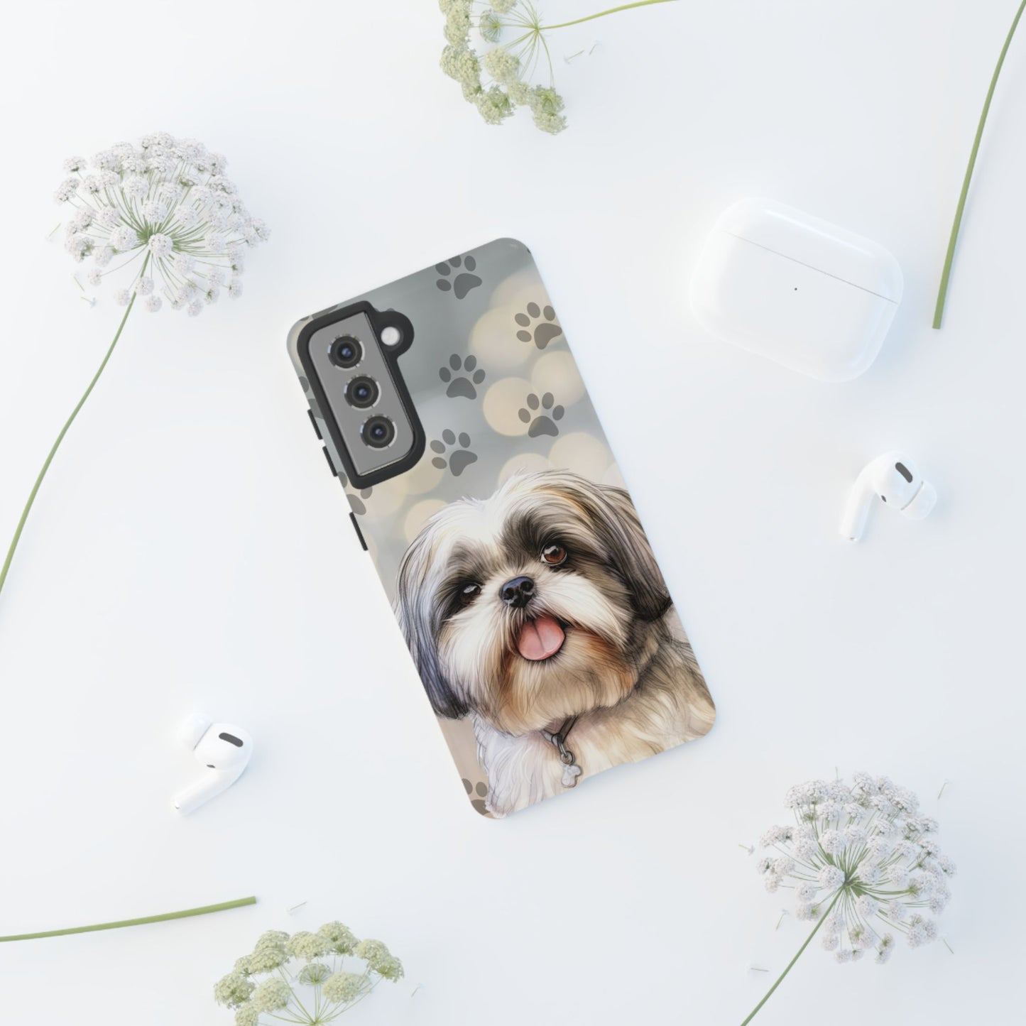 Shih Tzu Phone Cases by Tough Cases (Apple iPhone, Samsung Galaxy, and Google Pixel)