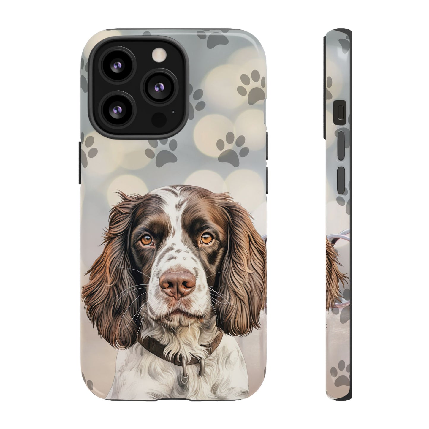 English Springer Spaniel Phone Case by Tough Cases (Apple iPhone, Samsung Galaxy, and Google Pixel)