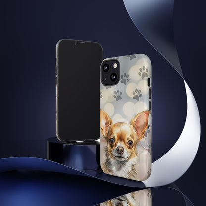 Chihuahua phone case by Tough Cases (Apple iPhone, Samsung Galaxy, and Google Pixel)