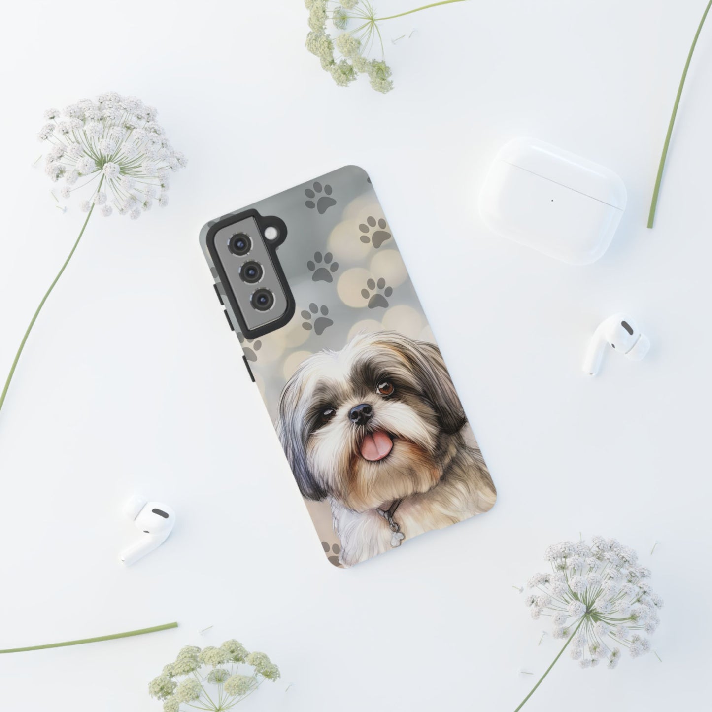 Shih Tzu iPhone 15 Case by Tough Cases (iPhone 15, Pro, Plus and Pro Max)