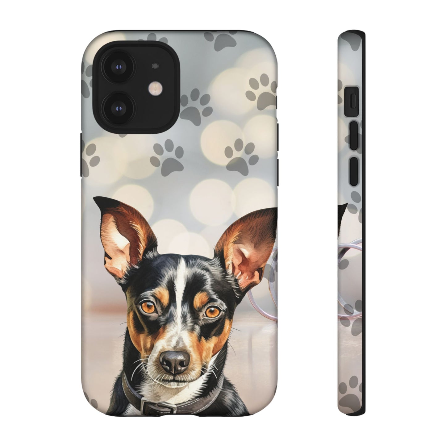 Rat Terrier by Tough Cases a (Apple iPhone, Samsung Galaxy, and Google Pixel)