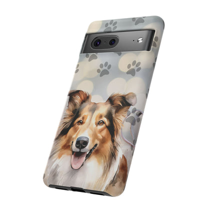 Collie Phone Case by Tough Cases (Apple iPhone, Samsung Galaxy, and Google Pixel)