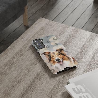 Collie Phone Case by Tough Cases (Apple iPhone, Samsung Galaxy, and Google Pixel)