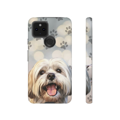 Lhasa Apso Phone Case by Tough Cases (Apple iPhone, Samsung Galaxy, and Google Pixel)