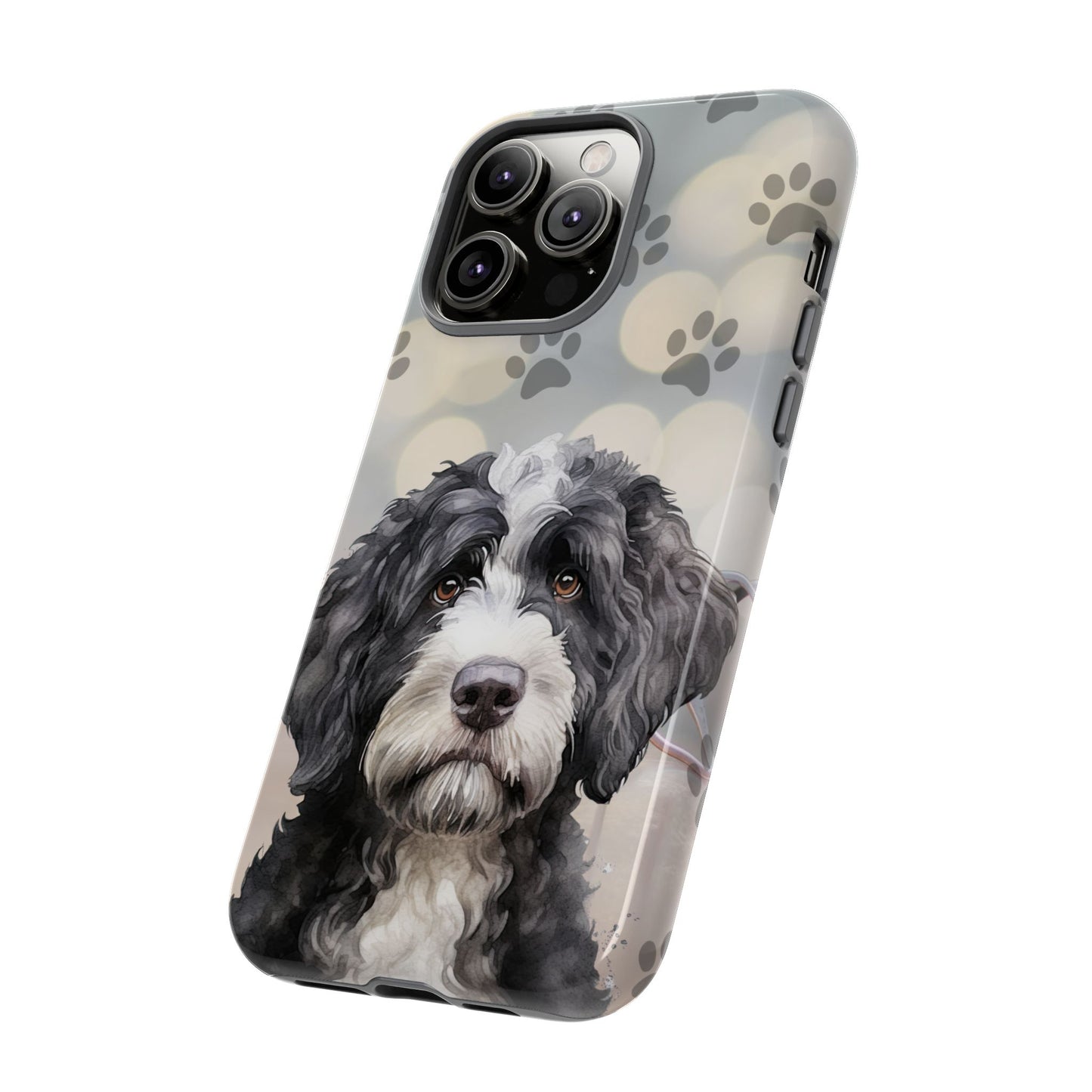 Portuguese Water Dog by Tough Cases (Apple iPhone, Samsung Galaxy, and Google Pixel)